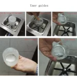 Automatic High Pressure Embedded Stainless Steel Bar Cup Washer - Image 6