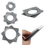 2pcs 3 inch Hollow Square Dining Table Turntable Furniture Hardware - Image 6