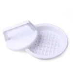 2 PCS Round Shape Hamburger Presser Plastic Hamburger Beef Grill Burger Press Patty Maker Mold Mould - Image 2