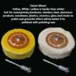 T Style Polish Buffing Wheel Grinding Head Cloth Dremel Wheel Grinder Brush For Rotary - Image 6