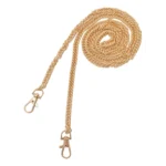 10 PCS Metal Chain Shoulder Bags Handbag Buckle Handle DIY Double Woven Iron Chain Belt - Image 2