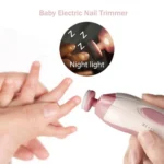 Electric Safe Nail Clipper Cutter Baby Nail Trimmer Manicure Pedicure Clipper Cutter - Image 9