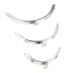 Handmade Vintage Embossed Square Semi-circular Coin Purse Handbag Handle - Image 4