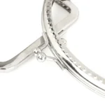 Handmade Vintage Embossed Square Semi-circular Coin Purse Handbag Handle - Image 5