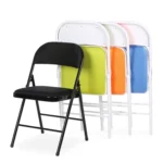 Portable Folding Metal Conference Chair Office Computer Chair Leisure Home Outdoor Chair - Image 3