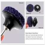 11 In 1 75mm Diamond Polishing Wheel Paint Polishing Sheet Stainless Steel Metal Polishing Sheet - Image 5