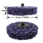 11 In 1 75mm Diamond Polishing Wheel Paint Polishing Sheet Stainless Steel Metal Polishing Sheet - Image 6