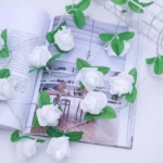 Rose Flower Battery Powered Fairy Lights Wedding Home Birthday Party Garland Decor String Lamp - Image 3