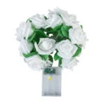 Rose Flower Battery Powered Fairy Lights Wedding Home Birthday Party Garland Decor String Lamp - Image 4