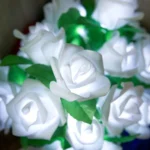 Rose Flower Battery Powered Fairy Lights Wedding Home Birthday Party Garland Decor String Lamp - Image 5
