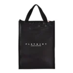 Black White Stripes Portable Thermal Lunch Bags for Women Kids Men Food Picnic Cooler Box Insulated Tote Bag Storage Container - Image 2