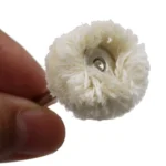 10 PCS/Set Wool Polishing Head Wool Polishing Wheel Electric Grinder Accessories - Image 3