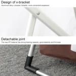 Two Grid Oxford Cloth Laundry Basket Dirty Clothes Waterproof Storage Bag Foldable Basket Bathroom Hamper - Image 3