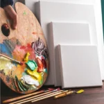 Cotton Wood Frame Canvas Oil Painting Frame - Image 3