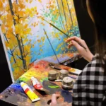 Cotton Wood Frame Canvas Oil Painting Frame - Image 4