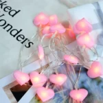 LED Fairy Lights Love Heart Lantern Navidad String Lights Holiday Lighting Bedroom Home Decoracion