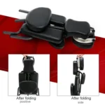 Portable Folding Adjustable Massage Chair Tattoo Scraping Chair Beauty Bed with Armrest - Image 5