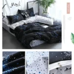 Bedding Set Luxury Family Set Sheet Duvet Cover Pillowcase - Image 7