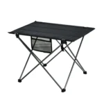 Portable Folding Table Desk Camping Outdoor Picnic Aluminum Ultralight Folding Table - Image 2