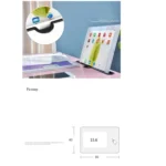 Removable Laptop Desk Lazy Bed Study Desk Bedside Computer Desk, Size:60x40cm - Image 8