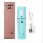 Facial Steamer Nano Steamer Handy  Face Moisture Sprayer Rechargeable Mini USB Charging - Image 2