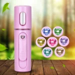 Facial Steamer Nano Steamer Handy  Face Moisture Sprayer Rechargeable Mini USB Charging - Image 13