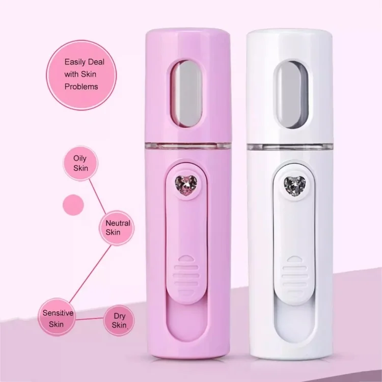 TBD048978001A_8.webp Facial Steamer Nano Steamer Handy  Face Moisture Sprayer Rechargeable Mini USB Charging - Image 9