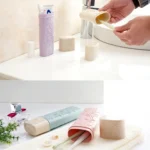 Portable Flower Carved Toothbrush Holder Outdoor Toothrush Cap Case Toothpaste Storage Box Wash Cup - Image 8