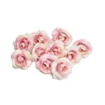 10 Sets 4cm Artificial Flower Silk Rose Flower Head for Wedding Party Home Decoration - Image 5