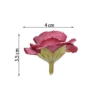 10 Sets 4cm Artificial Flower Silk Rose Flower Head for Wedding Party Home Decoration - Image 7