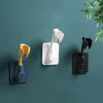 2 PCS Multifunctional Adjustable Shower Bracket Bathroom Paste-type Shower Nozzle Base - Image 10