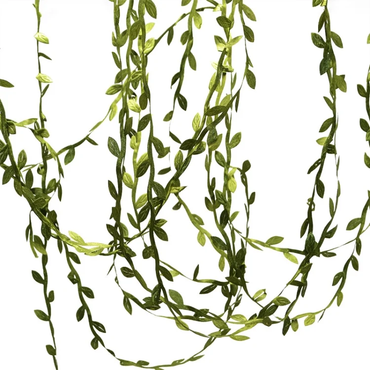 TBD049217106_5.webp 2 PCS Cloth Leaf Garland Decoration Accessories Green Leaf Cane Leaf Simulation DIY Garland Material - Image 6