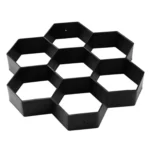 Plastic Floor Mold Ultralight DIY Garden Paving Hexagonal Fancy Mould - Image 2