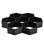 Plastic Floor Mold Ultralight DIY Garden Paving Hexagonal Fancy Mould - Image 4