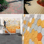 Plastic Floor Mold Ultralight DIY Garden Paving Hexagonal Fancy Mould - Image 6