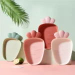 Home Fruit Radish Shaped Plastic Fruit Plate Snack Plate Dried Fruit Plate - Image 5