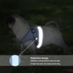 Adjustable Polyester Mesh Reflective Vest Lead Leash for Pet Dog - Image 5