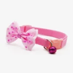Adjustable Bow Knot Bell Collar Cat Dog Collars Pet Supplies - Image 2
