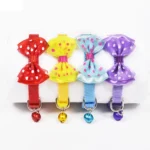 Adjustable Bow Knot Bell Collar Cat Dog Collars Pet Supplies - Image 5