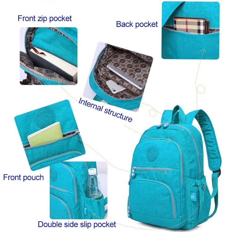 TBD049309101B_4.webp Backpacks School Backpack for Teenage Girls Female Laptop Bagpack Travel Bag - Image 5