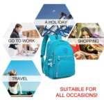 Backpacks School Backpack for Teenage Girls Female Laptop Bagpack Travel Bag - Image 9