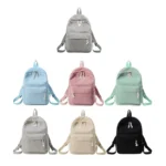 Soft Fabric Backpack Female Corduroy Design School Backpack for Teenage Girls Women - Image 4