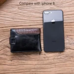 Men Vintage Leather Hasp Short Coin Pocket Purse Card Holder Wallets - Image 4