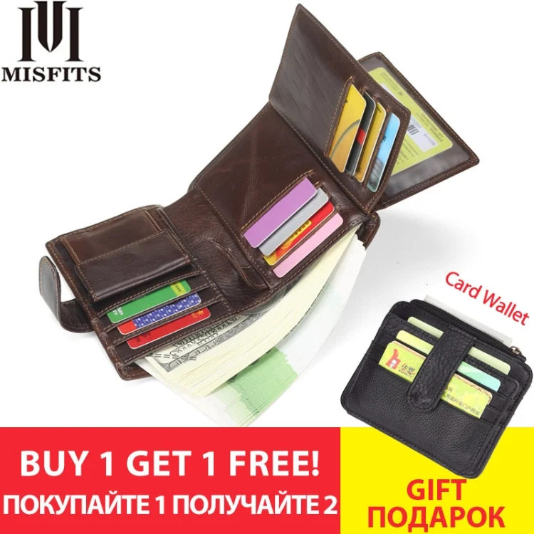 TBD049341801A_2.webp Vintage Men Wallet Genuine Leather Short Wallets Male Multifunctional Cowhide Male Purse Coin Pocket Photo Card Holder - Image 3
