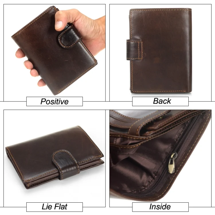 TBD049341801A_5.webp Vintage Men Wallet Genuine Leather Short Wallets Male Multifunctional Cowhide Male Purse Coin Pocket Photo Card Holder - Image 6