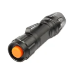 T02 Pen Clip Mini Flashlight T6 Telescopic Zoom Led Flashlight Outdoor Waterproof Long Shot Glare Flashlight - Image 2