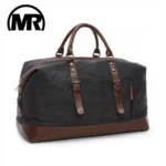 Canvas Leather Men Travel Bags Carry on Luggage Bags Men Duffel Bags Handbag Travel - Image 3
