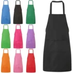 2PCS Kitchen Chef Aprons Cooking Baking Apron With Pockets - Image 2