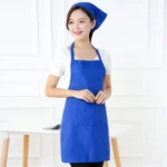 2PCS Kitchen Chef Aprons Cooking Baking Apron With Pockets - Image 4