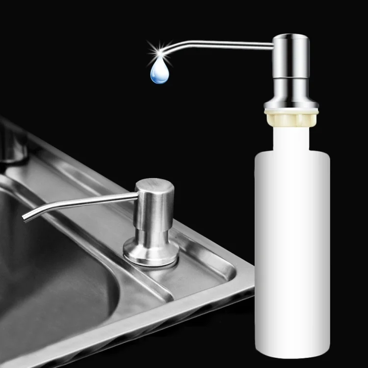 TBD0494950.webp 304 Stainless steel Soap Dispenser Kitchen Sink Detergent Soap Bottle - Image 1